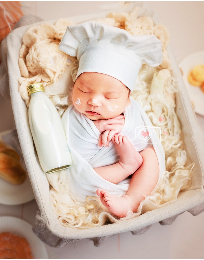 Baby Chef Costume Photoshoot Prop